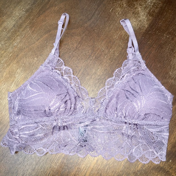 mauve bralette